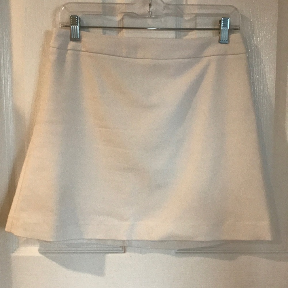 EXPRESS cream/white skirt